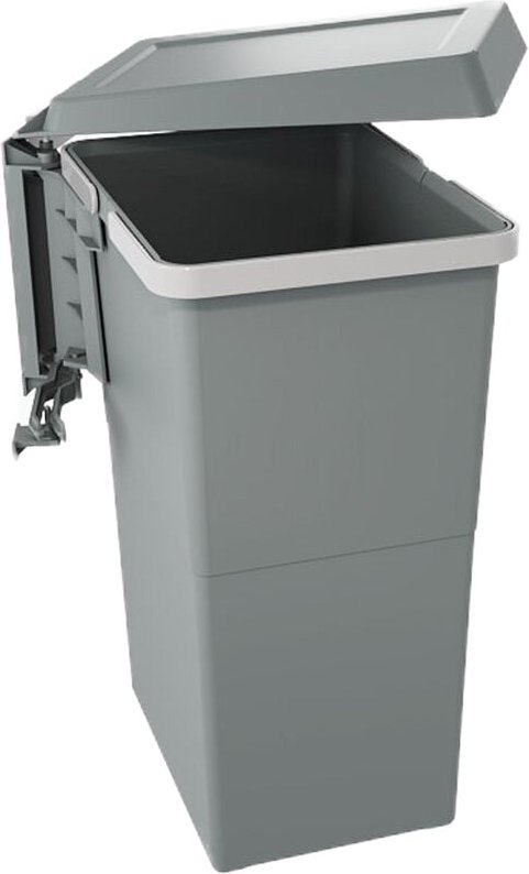 SOTECH Abfallsammler Elletipi Swing 2.0 ausschwenkbar dunkelgrau, ASG44 - 24 Liter