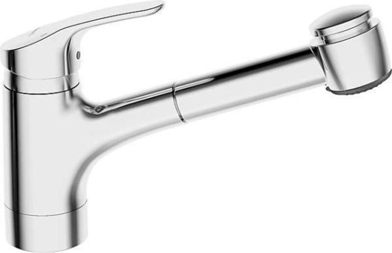 HANSA HANSAMIX Küchenarmatur, Anschluss flexible Druckschläuche,