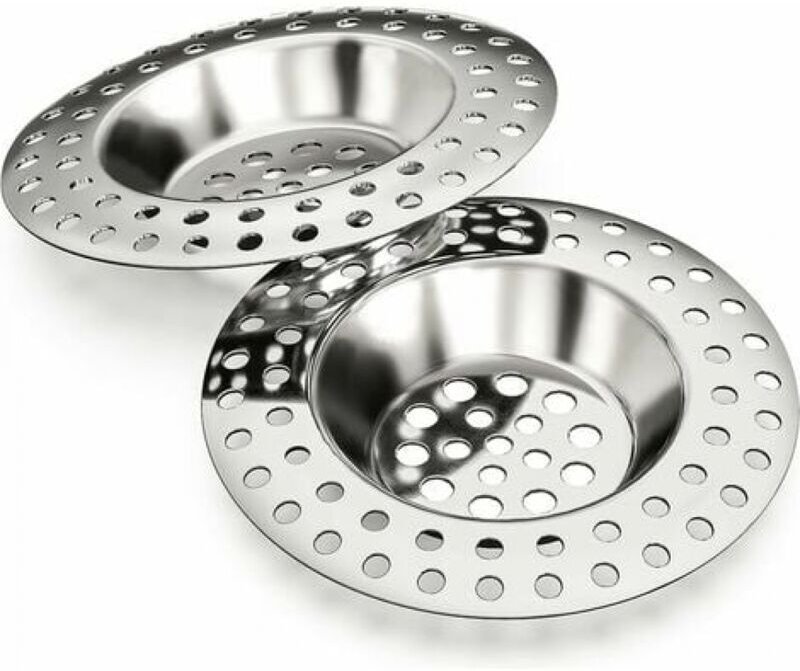 Kitchen Helpis Filter 14 g, 2 Stück, für alle Abflüsse, Küchenfilter, Filter, Gitter a, Badewannenabfluss, Duschfilter, ...