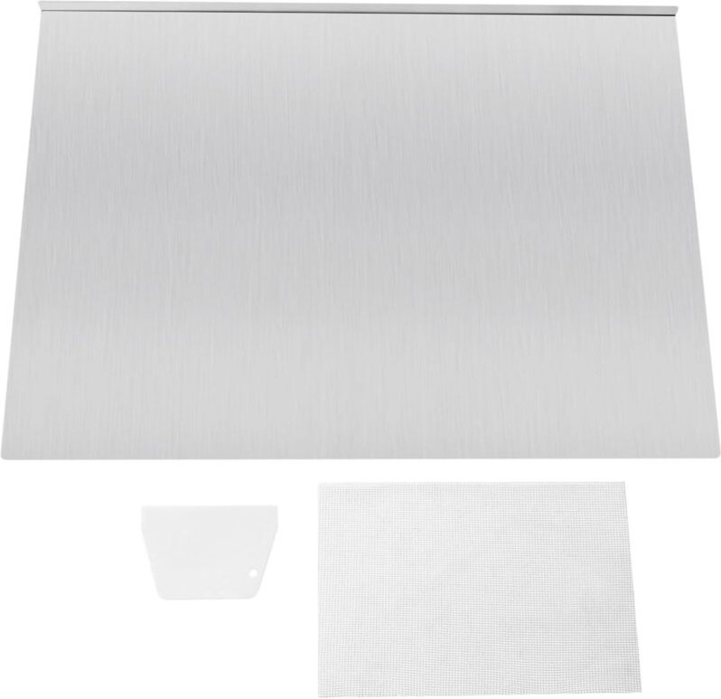 Schneidbretter Arbeitsplatte Edelstahl Schneidebrett Küchenarbeitsplatte Pastabrett, Nudelbrett, Pizzabrett zum Kneten f...