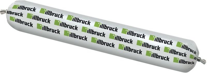 Illbruck - Fensterkitt OS201 dauerelastisch - Reparaturkitt im Beutel grau 585ml