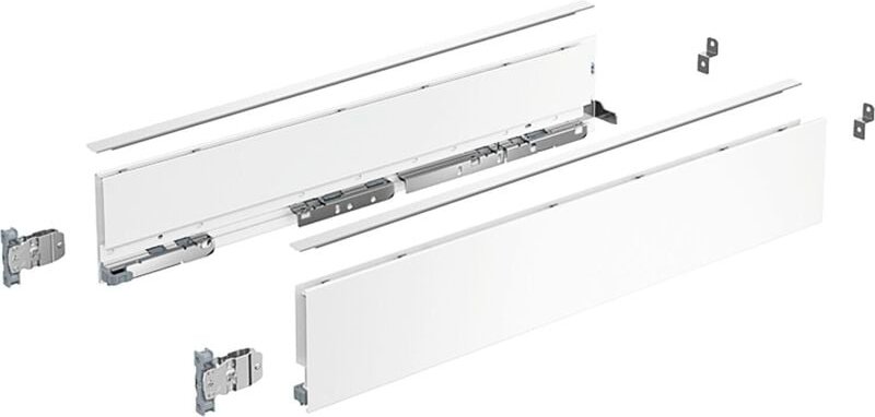 Profil Avantech You B.450 x H.101 mm Hettich Weiß Set - 9255288