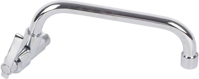 Wandmontierter Einzel-Kaltwasserhahn für Spülbecken, G1/2 Zoll, für den privaten Küchengebrauch (25 cm)