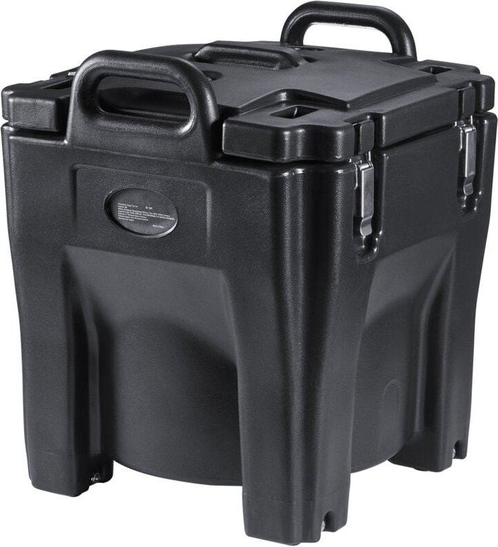 Mophorn - Isolierter Lebensmittelträger von – 32Qt stapelbare Catering-Hotbox mit Edelstahlfass, LLDPE-Speisenwärmer mit...