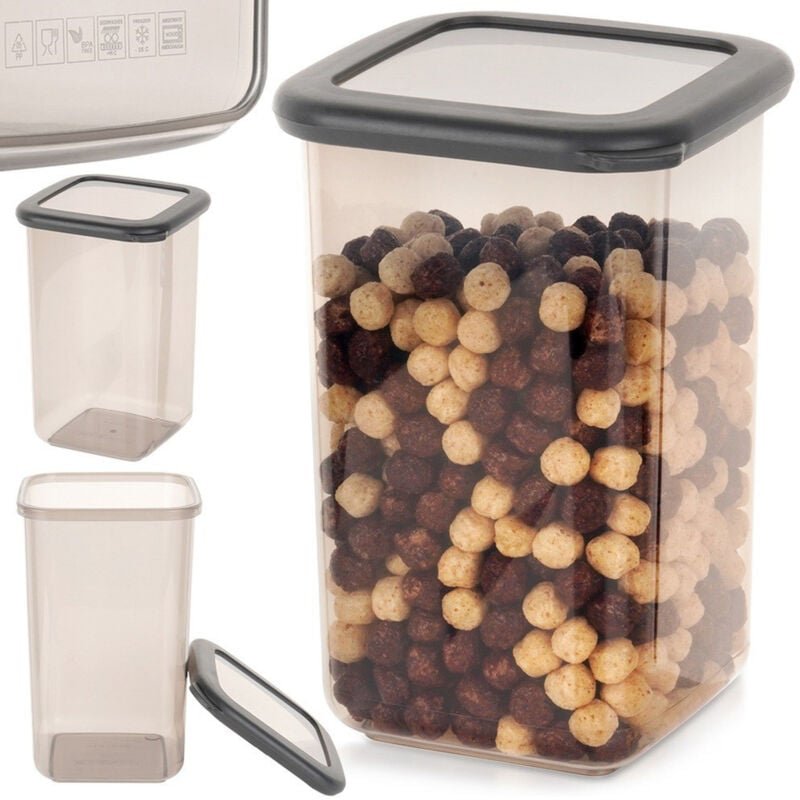 Küchenbehälter für lose Lebensmittel, Kaffee, Zucker, Salz, Nudeln, 1,2 l