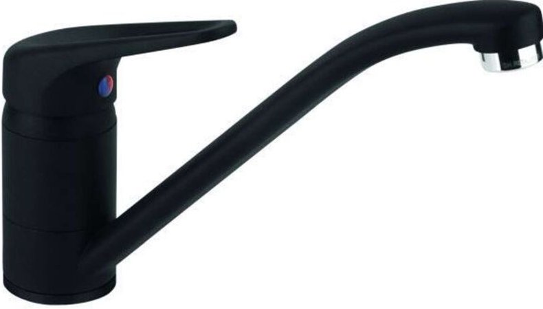 Franke - Küchenarmaturen - Einhebelmischer fc 9541.901, schwarz matt 115.0659.961