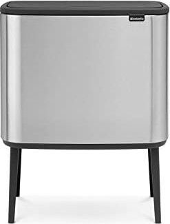 Brabantia - 315848 Abfallbehälter 36 l Rechteckig Stahl Edelstahl