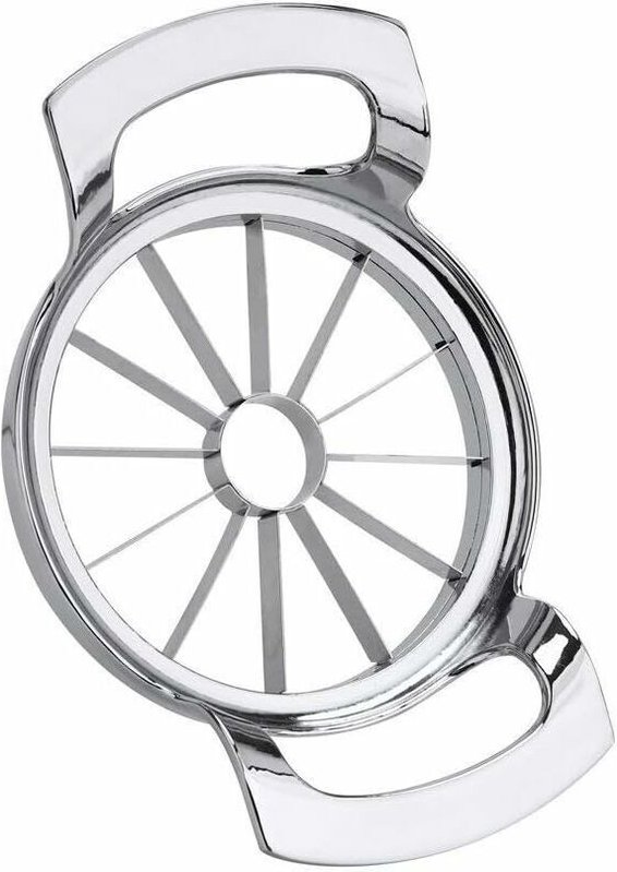 Linghhang - Apfelschneider und -hobel aus Edelstahl – robuster Apfelschneider, 12 Klingen, Lebensmittelqualität, bis zu ...