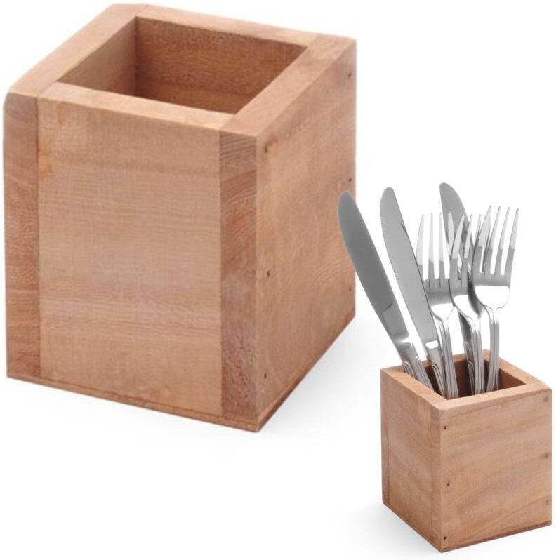 Thumbnail - Besteckbox, 80x80x(H)95mm - Hendi