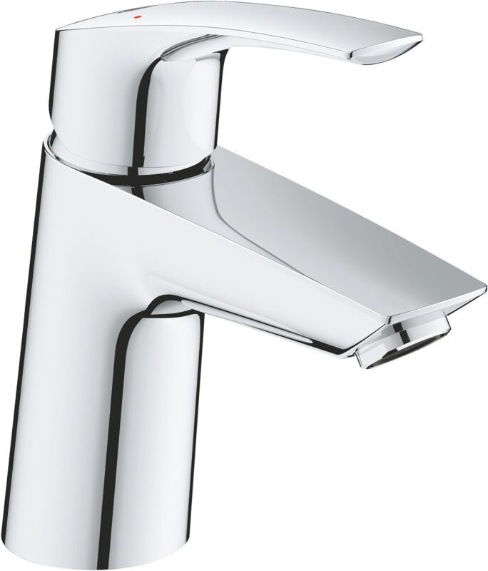 Grohe EUROSMART Einhebel-Waschtischmischer Größe S, mit Ablaufgarnitur, Chrom (23968003)