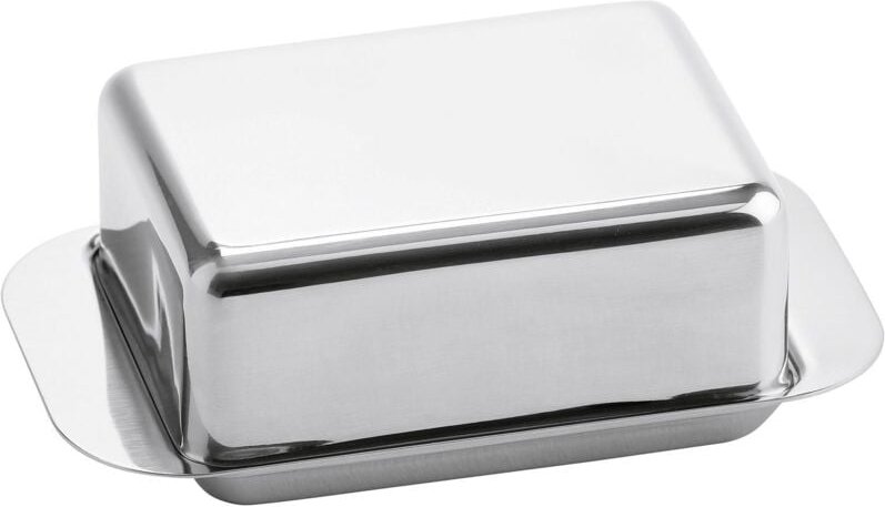 Butterdose für 125g Butter 12,5x7,5x4,5cm Edelstahl