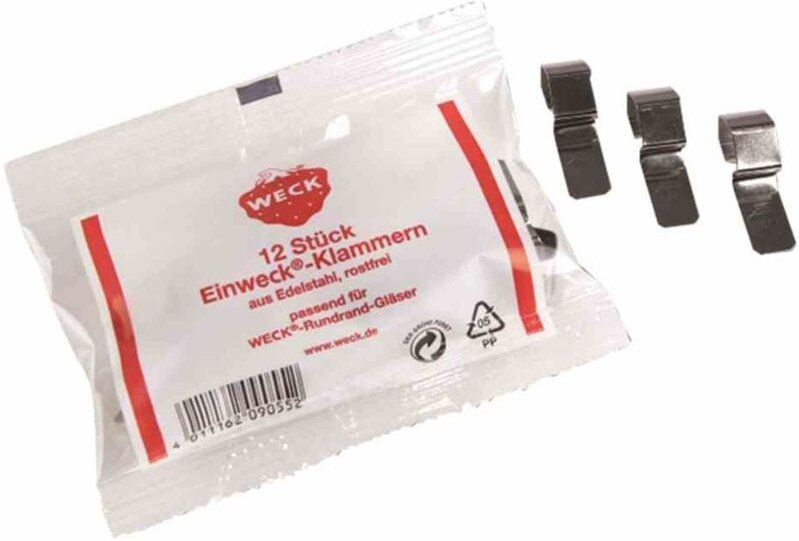 Klammern für -Rundrandgläser