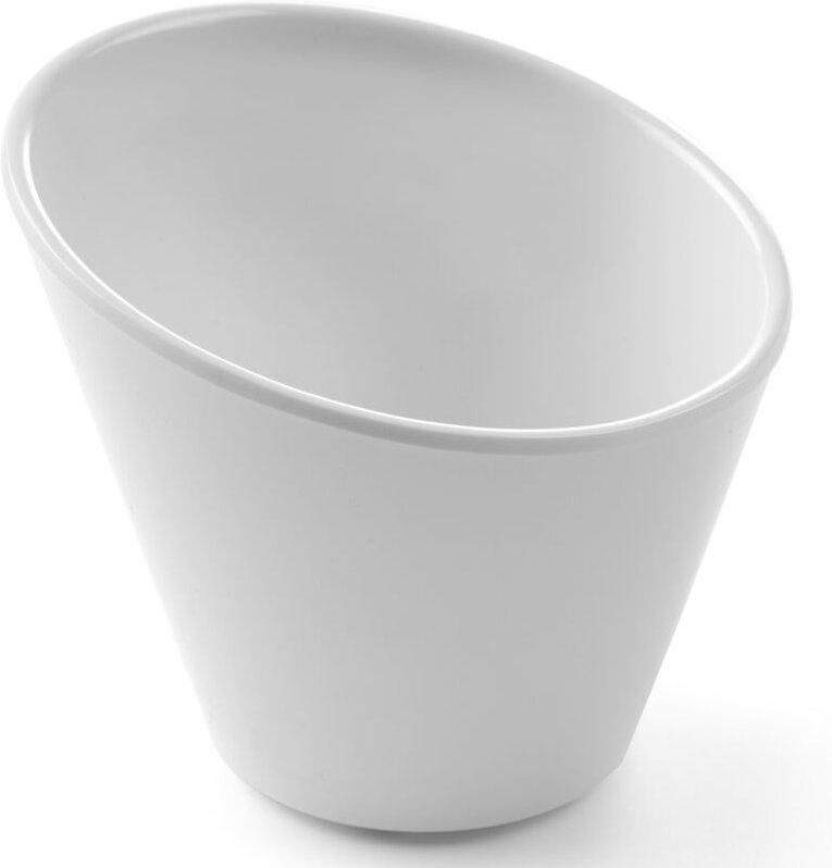 Velocity Melamin-Schrägschüssel, Höhe 100 mm, Hendi 564592