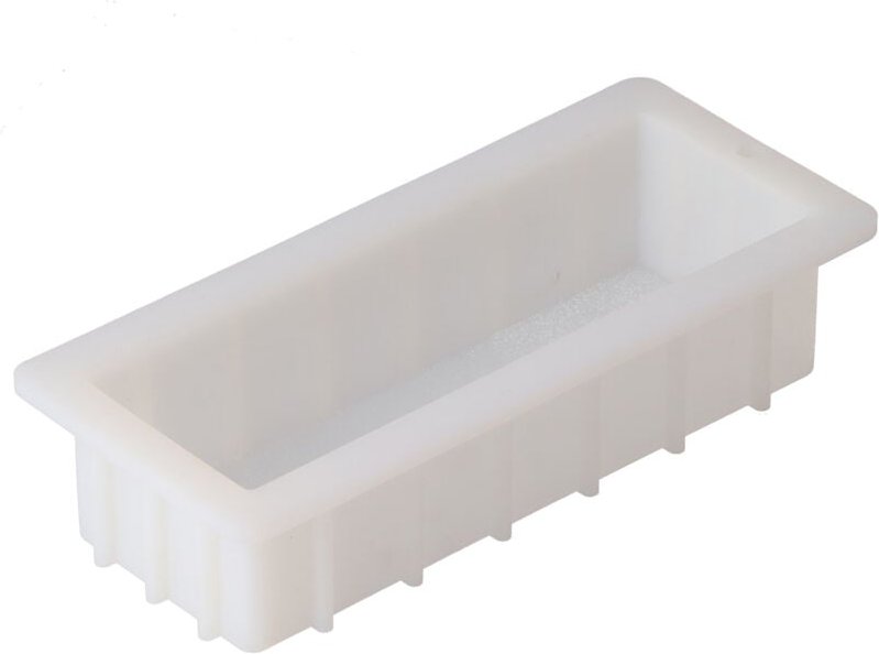 Silikon-Backform (1400 ml), antihaftbeschichtet und wiederverwendbar, rechteckig, ideal für Backwaren und Seifenherstell...