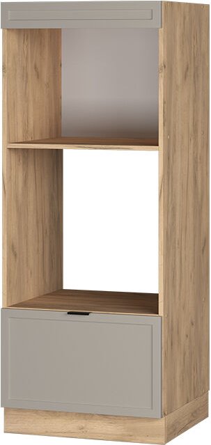Vicco - Mikrowellenschrank Fame-Line, GrauBeige, 60 cm offen