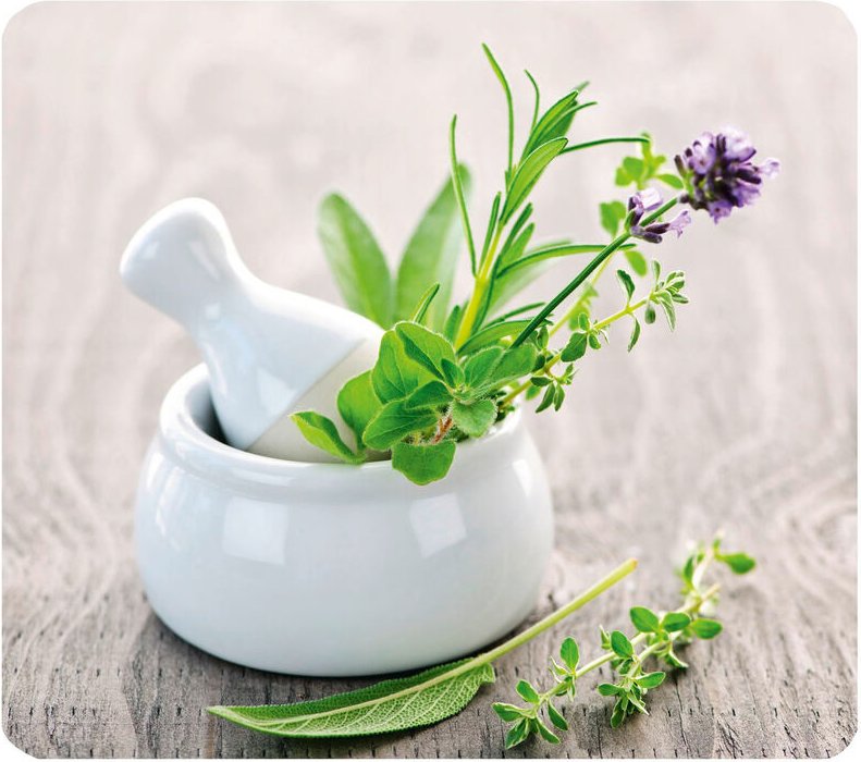 Maximex Multi-Platte Kräutergarten, Schneidbrett, Mehrfarbig, Gehärtetes Glas mehrfarbig , Silikon transparent - mehrfar...