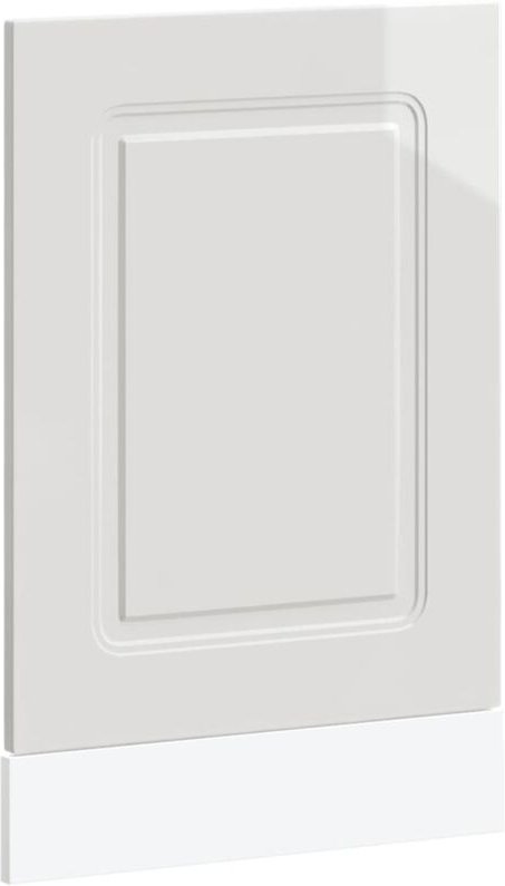 Thumbnail - Geschirrspülerblende Kalmar Hochglanz-Weiß 45x1,5x67 cm Vidaxl