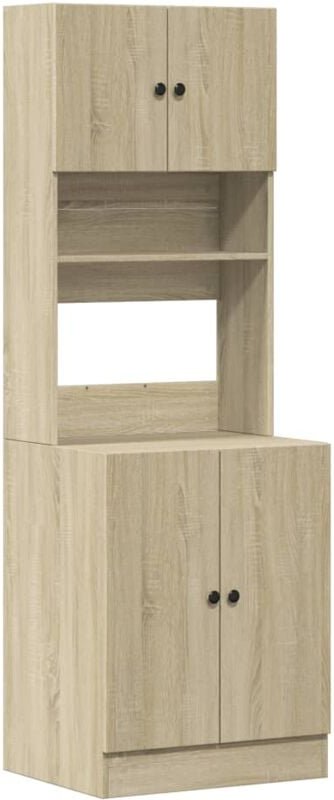 Vidaxl - Küchenschrank Sonoma-Eiche 60x50x180 cm Holzwerkstoff