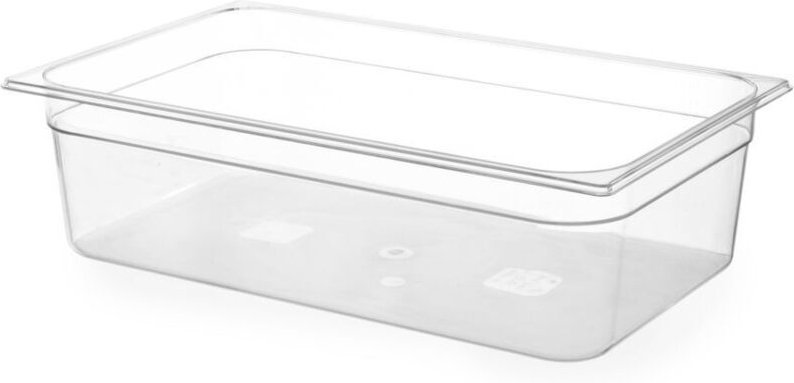 Transparenter GN-Behälter aus Polycarbonat GN 1/1 Höhe 150 mm - Hendi 861219
