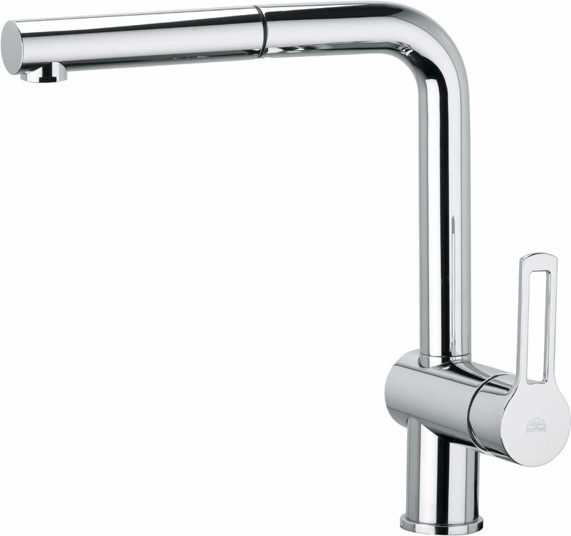 Paffoni - Spültischmischer mit ausziehbare Dusche Ringo RIN185CR Chrom - ringo