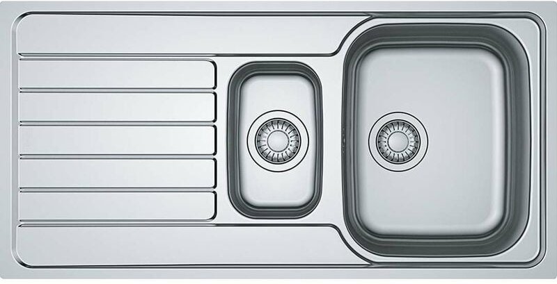 Franke - Spark - Spülbecken Edelstahl skx 651, 100x50 cm 101.0504.085