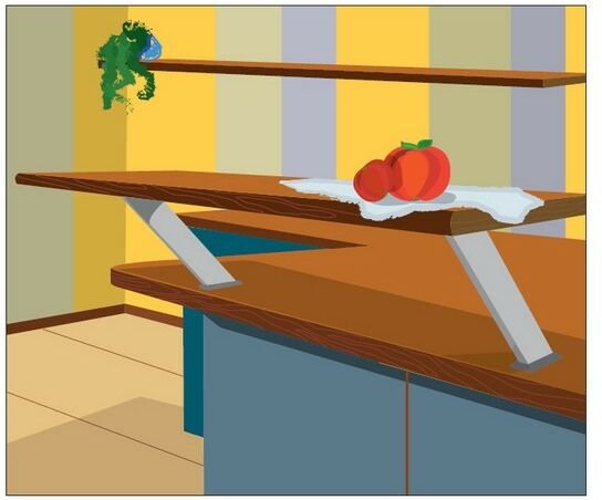 Manart - abgesetzter Ständer - Alu-Finish - Platte 140 x 50 mm - 2520