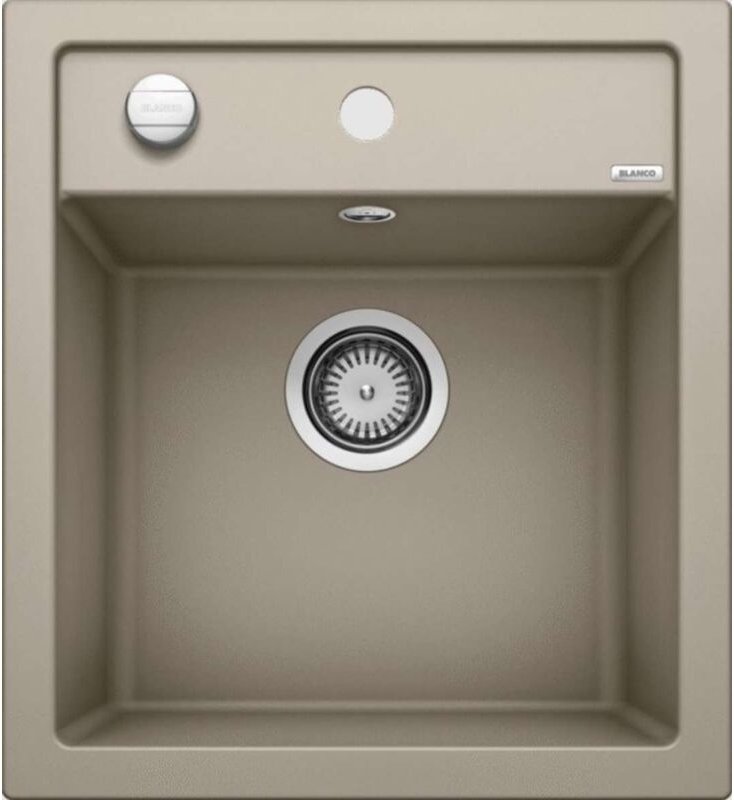 Blanco Dalago 45 - Silgranitspüle, 47x51 cm, mit Ablaufsystembedienung, Tartufo 517317