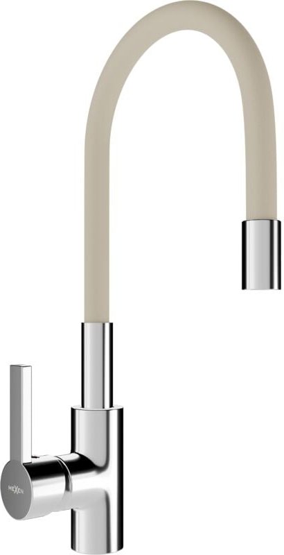 Flex Küchenmischer, Chrom/Beige - 670900-09 - Mexen