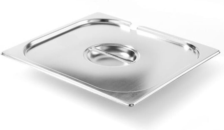 Gastronorm-Deckel mit Löffelaussparung, Kitchen Line, gn 2/3, 354x325mm - Hendi
