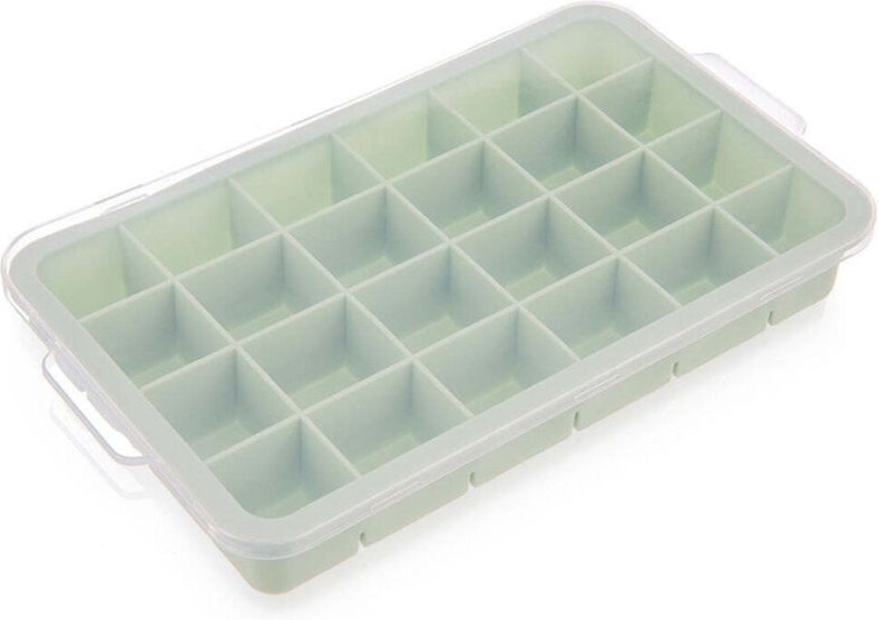 Eiswurfelform mit silikondeckel grun 225x13x3 cm