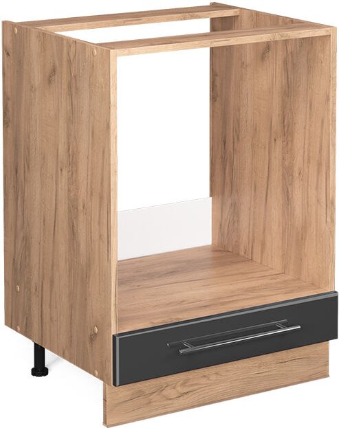 Thumbnail - Vicco - Herdumbauschrank Fame-Line, Anthrazit Hochglanz, 60 cm ohne Arbeitsplatte