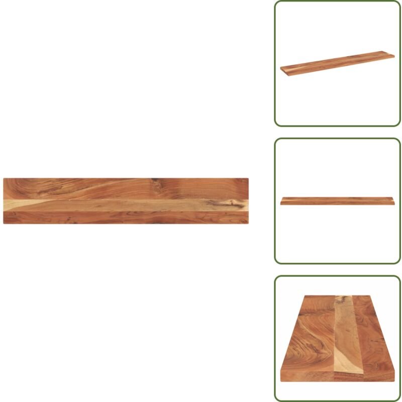 Tischplatte Akazie - vidaXL Tischplatte 140x40x2,5 cm Rechteckig Massivholz Akazie - Holztisch