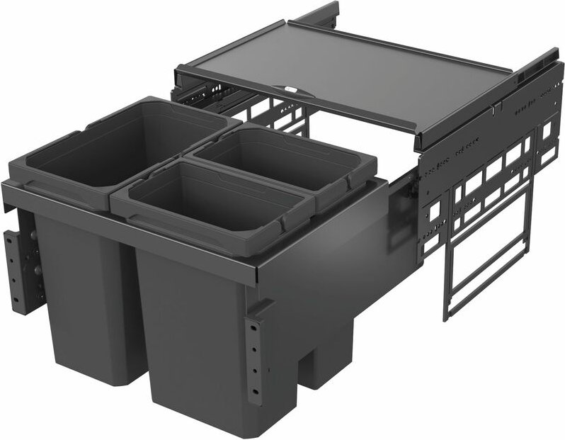 Vs envi Space s Abfalltrennsystem kb 500mm 12/2 x 75 l Lava