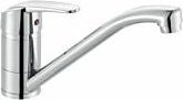 Heinrich Schulte - alpha100 Spültisch-Einhebelmischer Z058802-00010 verchromt, schwenkbarem Rohrauslauf