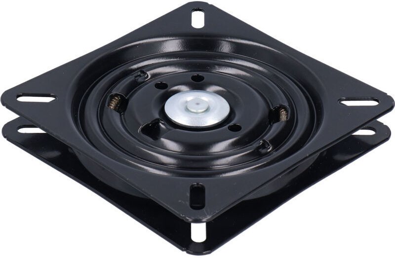 7-Zoll-Drehstuhlfuß, selbstrückfedernder Hocker, drehbares Tablett-Zubehör für Zuhause, Bar und Büro