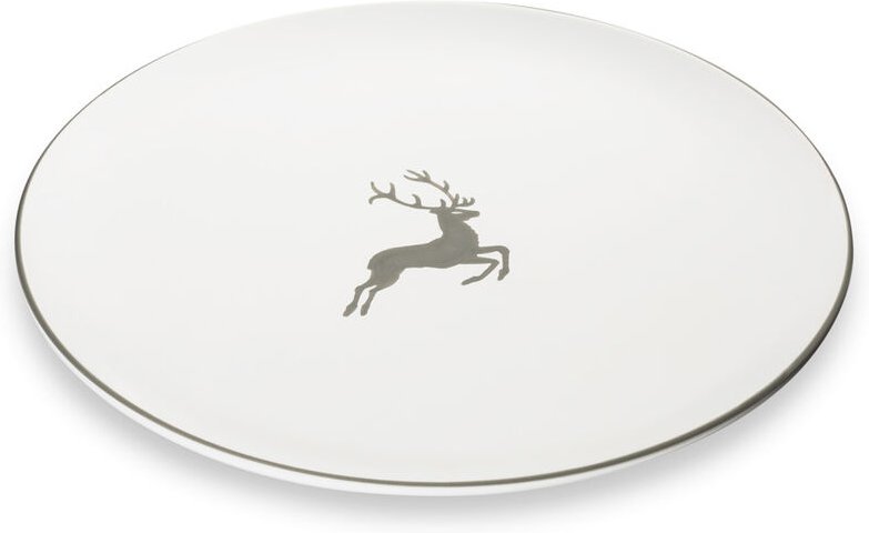 Gmundner Keramik - Grauer Hirsch, Platzteller Cup (ø 32cm)