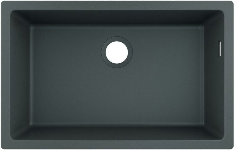 hansgrohe Unterbauspüle S51 S510-U660 660, Steingrau