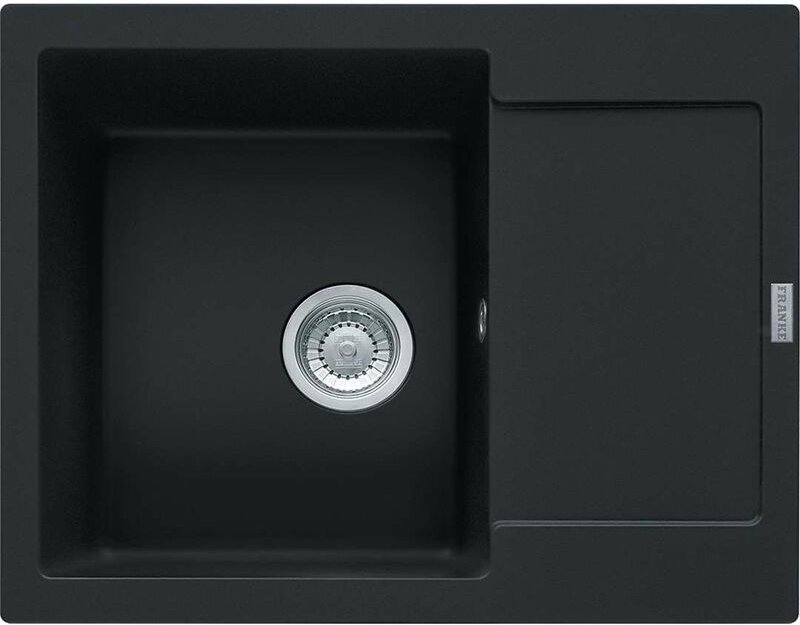 Maris - Fragranit-Spüllbecken mrg 611-62, 62x50 cm, schwarz matt 114.0637.573 - Franke