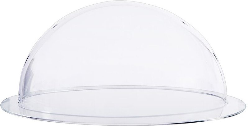 HMF 46740 Halbkugel aus Acryl mit Krempe, DIY Acrylhaube, Ø 40 cm