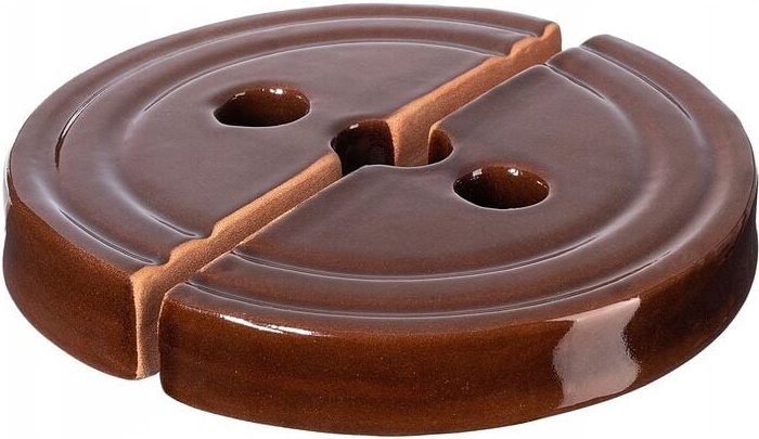 Fermentiergewicht aus Steingut, Gewicht für Gärtopf, 14 cm, 2 Stück - Kadax