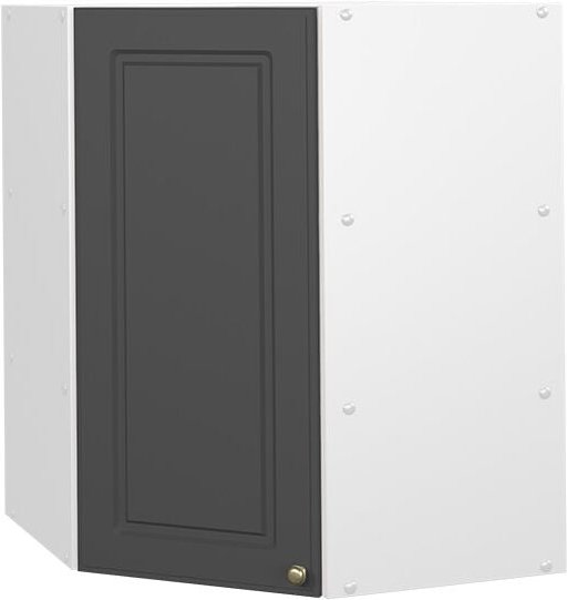 Vicco - Eckhängeschrank Fame-Line, Anthrazit-Gold, 57 cm