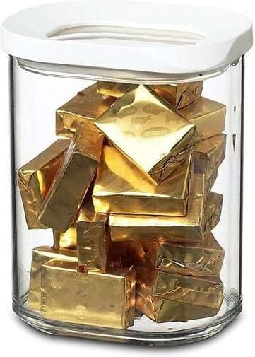 Unbekannt - mepal Vorratsdose Modula Mini 375 ml 9x7,2x11,3cm weiß