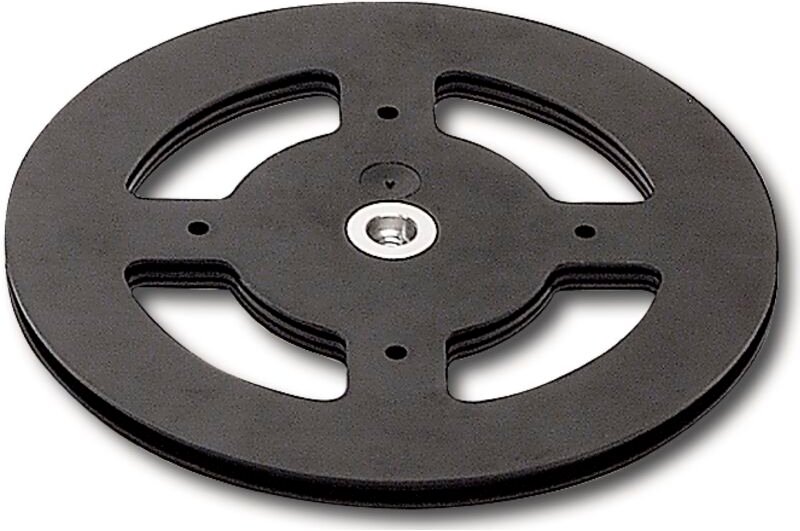 Drehteller Drehplatte Discociak ø 160mm zum Drehen und Ausrichten, Kunststoff schwarz