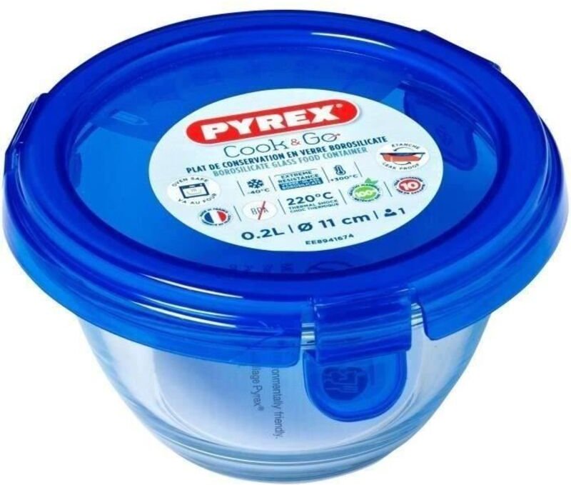 Lunchbox Pyrex COOK&GO 0,20 L Durchsichtig Glas (35 x 23 cm)