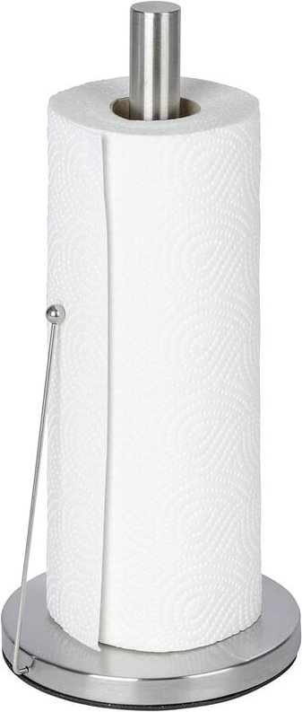 Küchenrollenhalter Clayton Edelstahl, Edelstahl rostfrei, Silber matt, Edelstahl rostfrei silber matt - silber matt - We...