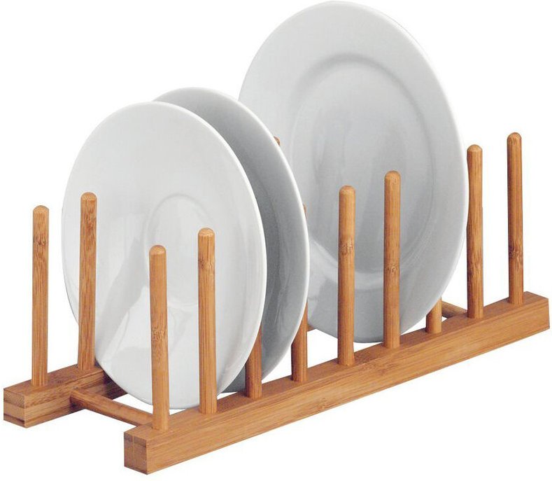 Thumbnail - Tellerständer, Bamboo 34 x 13 x 12 cm - Zeller