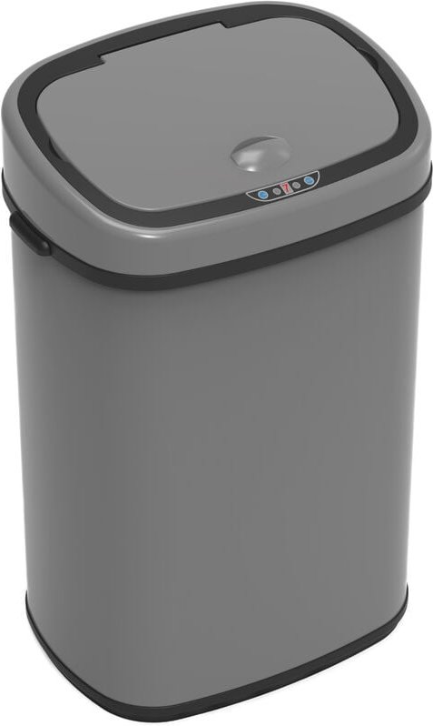 Sensor-Mülleimer 58L Mülleimer mit Sensor Abfalleimer Grau - Svita