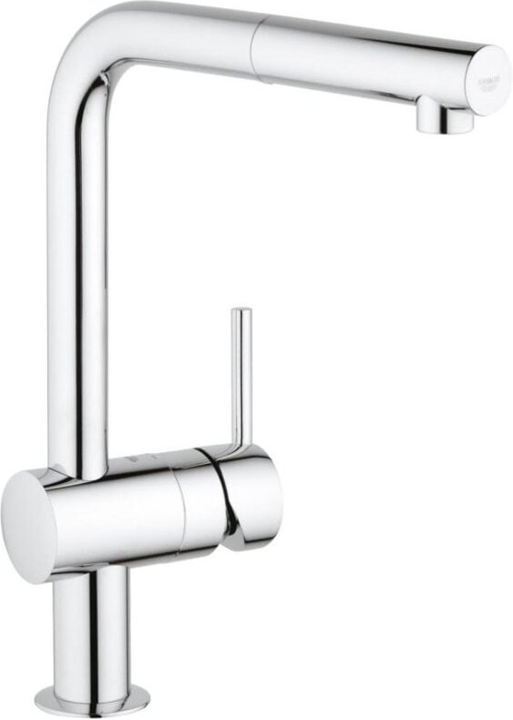 Minta Küchenarmatur mit 360° Drehung und Handbrause, Chrom (32168000) - Grohe