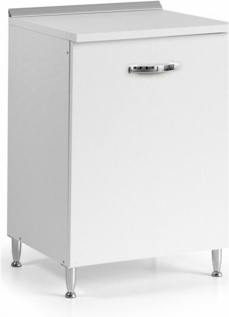 Argonauta - Basis für Küche mit 1 Tür in weißer Esche Cm 60x50xH 85