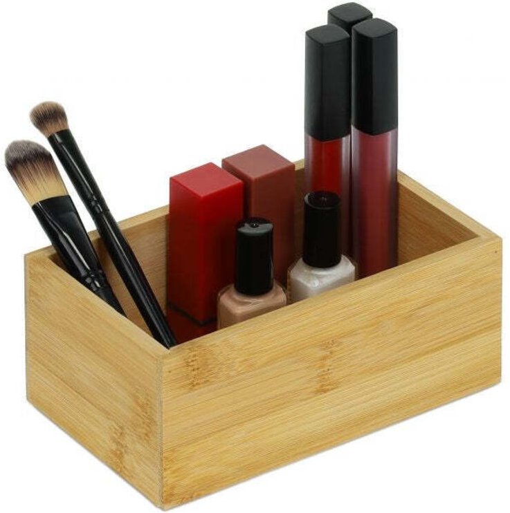 Quaderformige box aus bambus